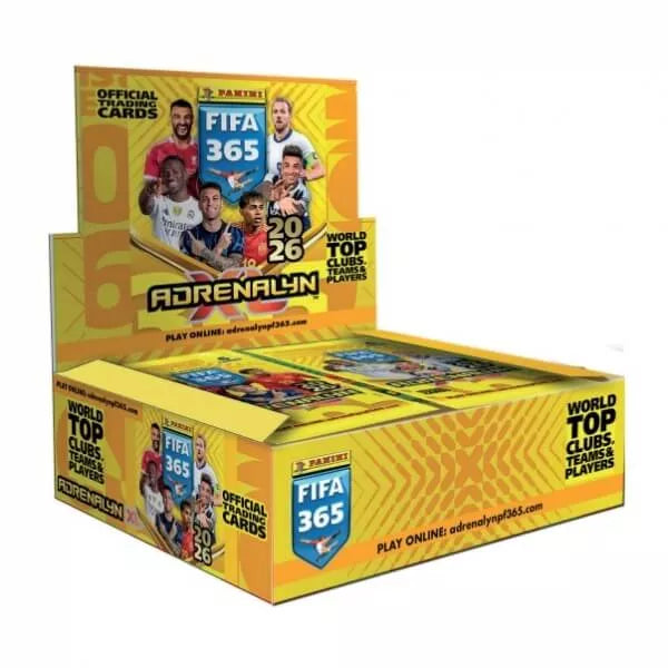 Fotbalové karty Panini FIFA 365 Adrenalyn XL 2025-26 Box