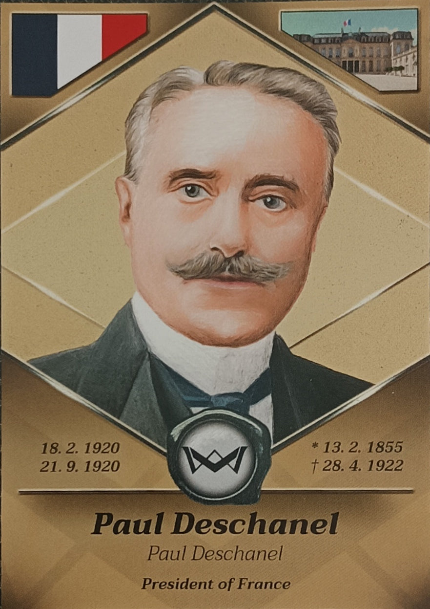 Paul Deschanel President of France World's Monarchs 2025 Série 1
