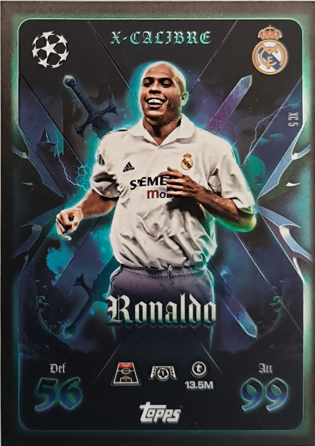 Ronaldo X-Calibre 2025-26 Topps Match Attax Extra