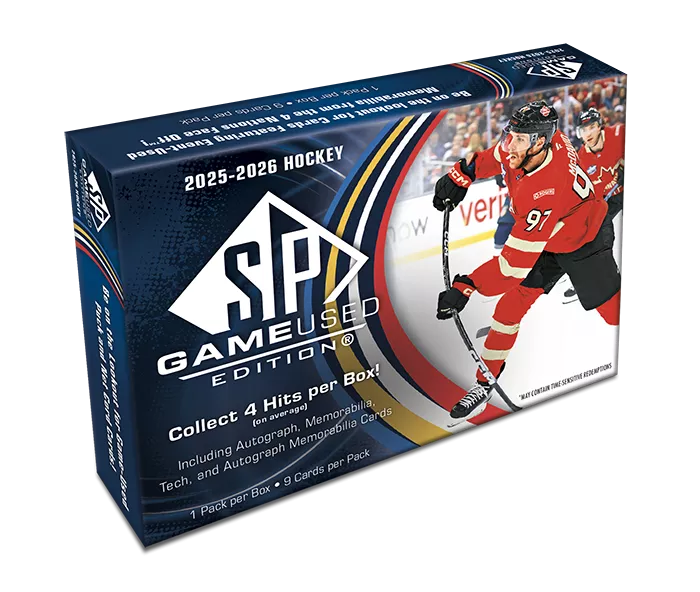 2025-26 SP Game Used Hockey Hobby Box Upper Deck