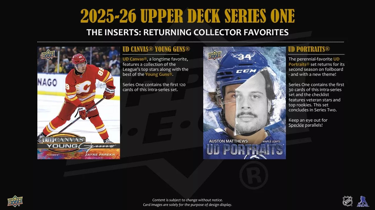 25-26 Series 1 Hockey TIN Box Upper Deck