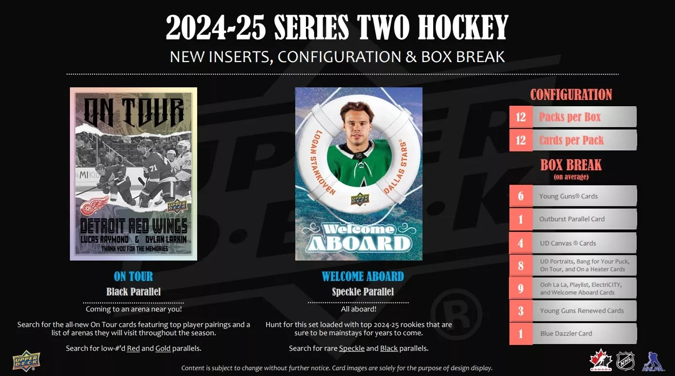 2024-25 Series 2 Hockey Hobby Box Upper Deck