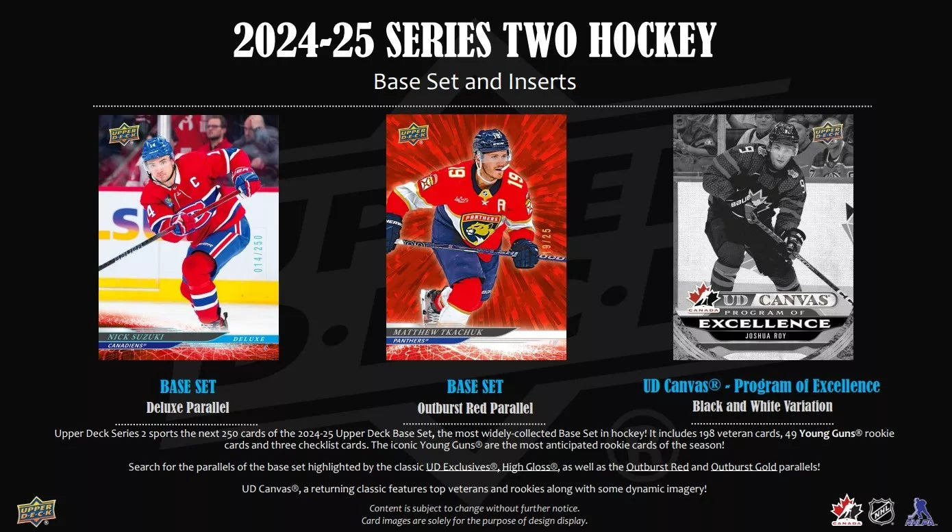 2024-25 Series 2 Hockey Hobby Balíček Upper Deck