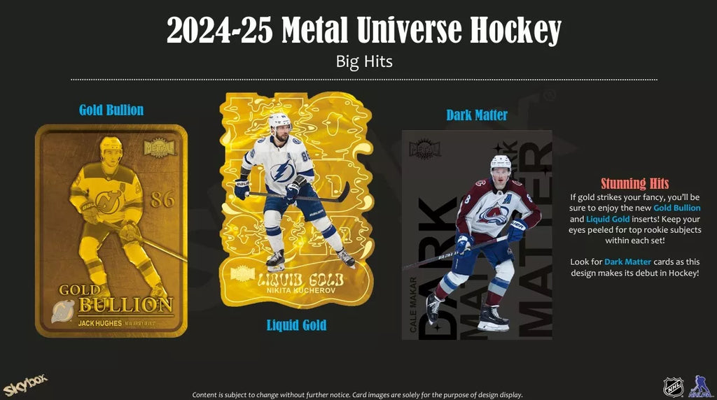 Skybox Metal Universe Hockey Hobby Box 2024-25
