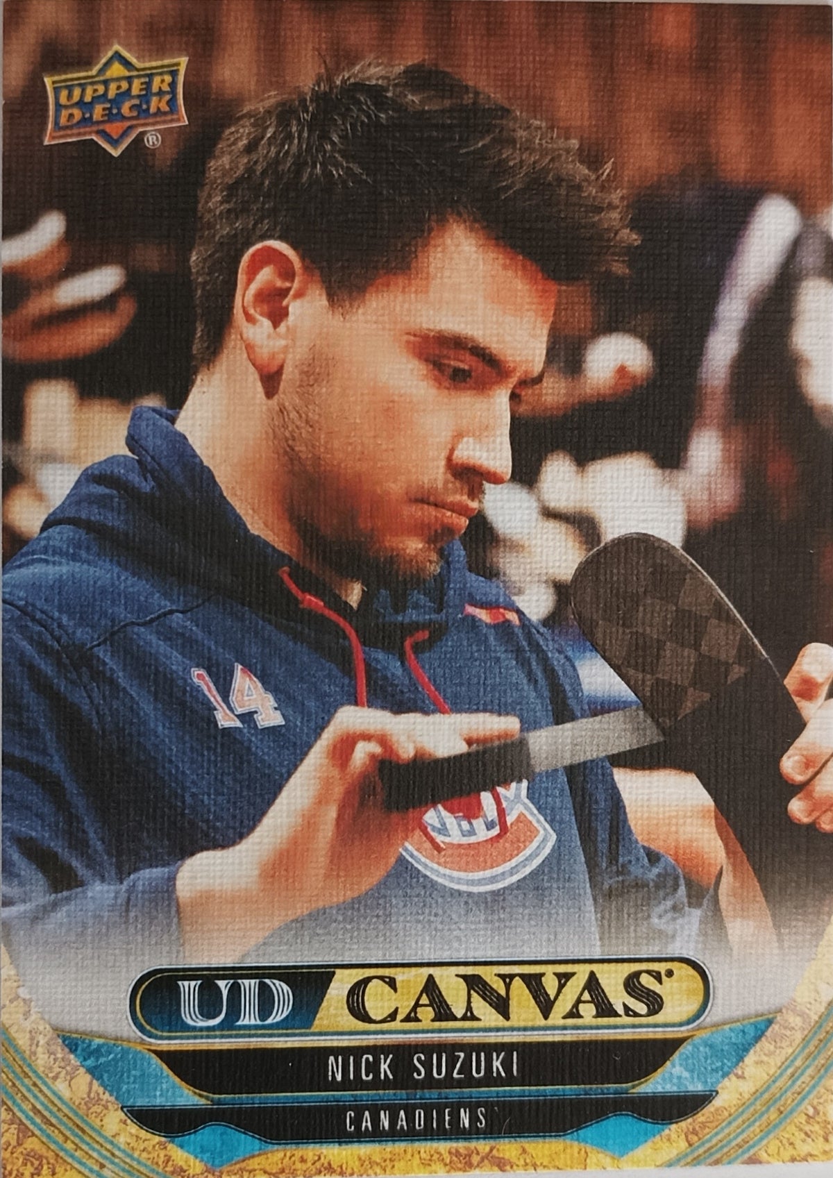Insertní karta Nick Suzuki 24-25 Series 2 UD Canvas Upper Deck