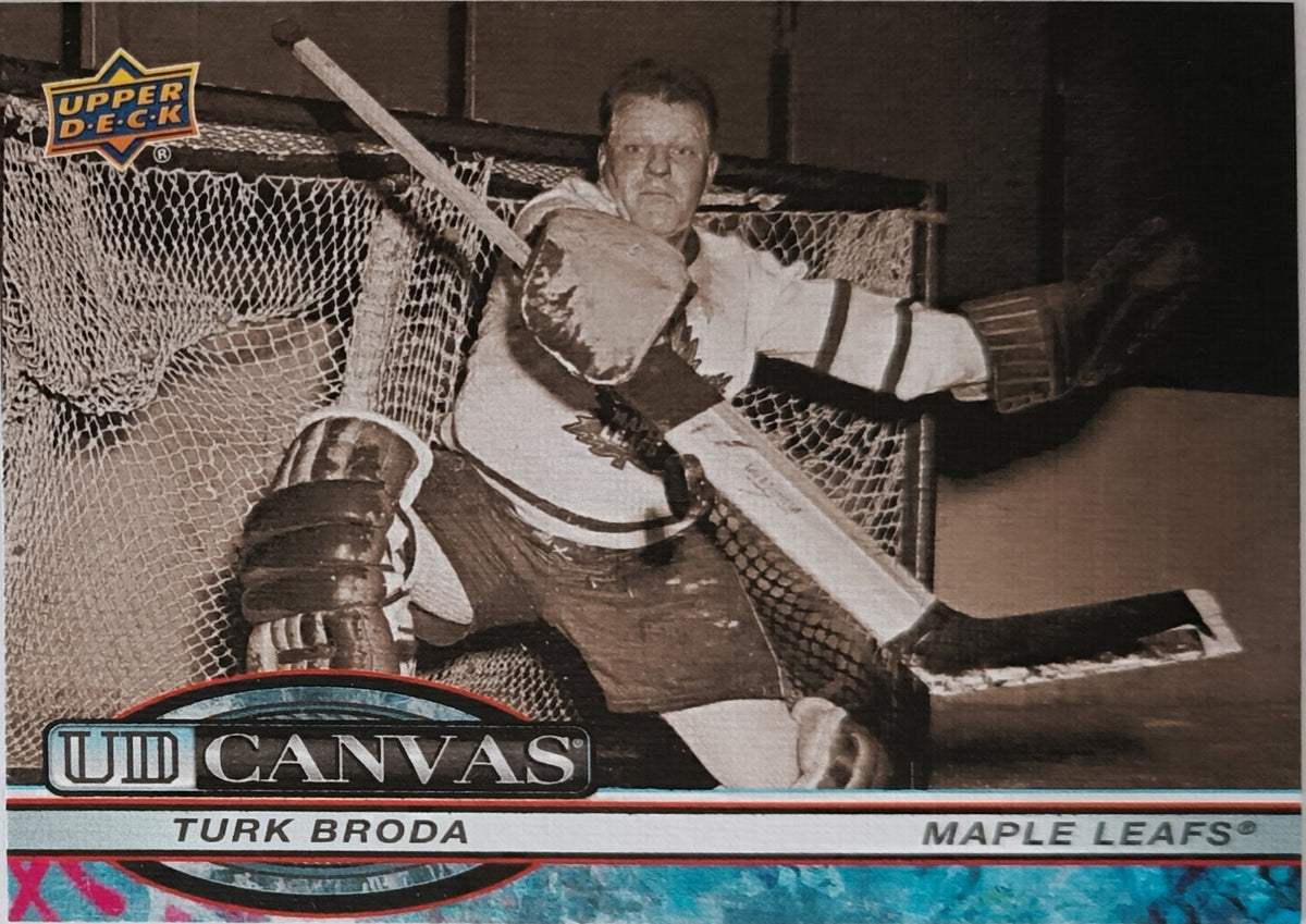 Insertní karta Turk Broda 25-26 Series 2 UD Canvas Upper Deck