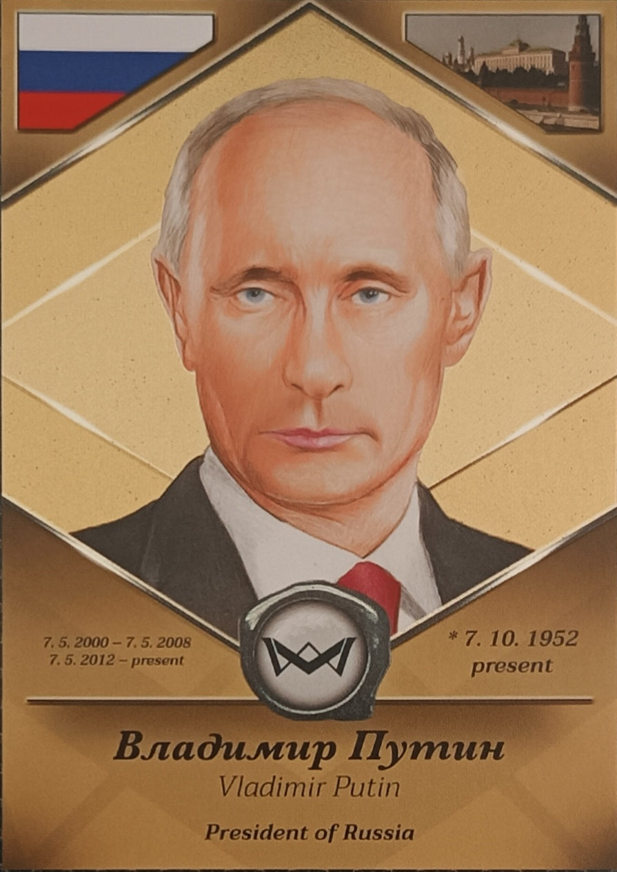 Vladimir Putin President of Russia World's Monarchs 2025 Série 1