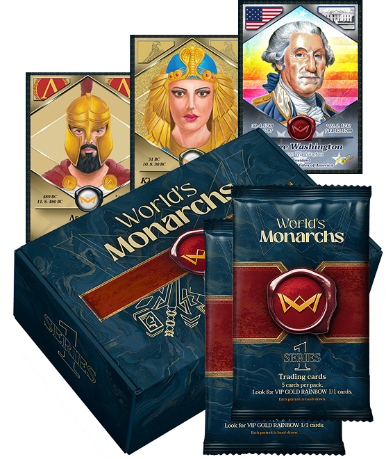 World's Monarchs 2025 Série 1 Box
