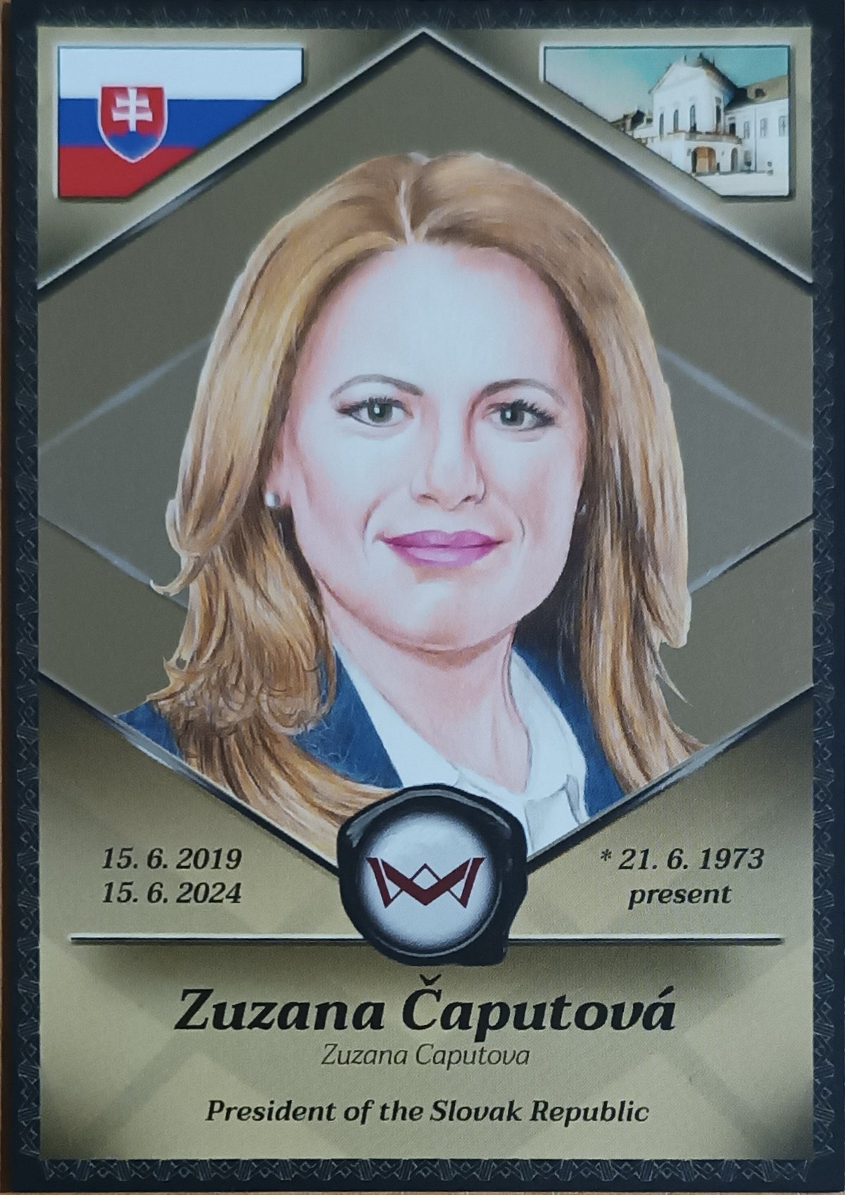 Zuzana Čaputová President of Slovakia World's Monarchs 2025 Série 1