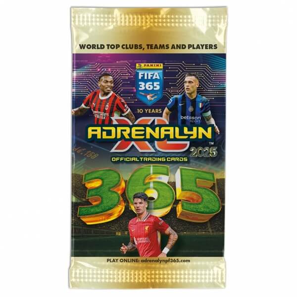 Fotbalové karty Panini FIFA 365 Adrenalyn XL 2024-25 Plechová Krabička