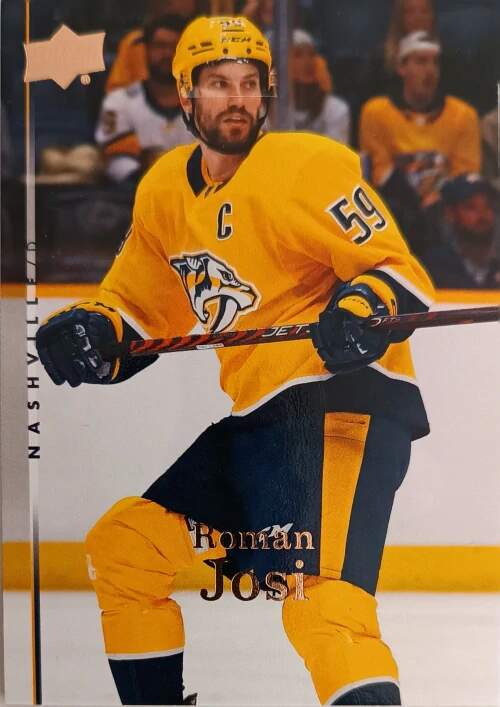 Insertní karta Roman Josi 22-23 Extended Series Retro Upper Deck