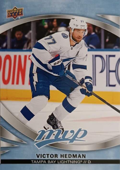 Řadová karta Victor Hedman 23-24 MVP Upper Deck