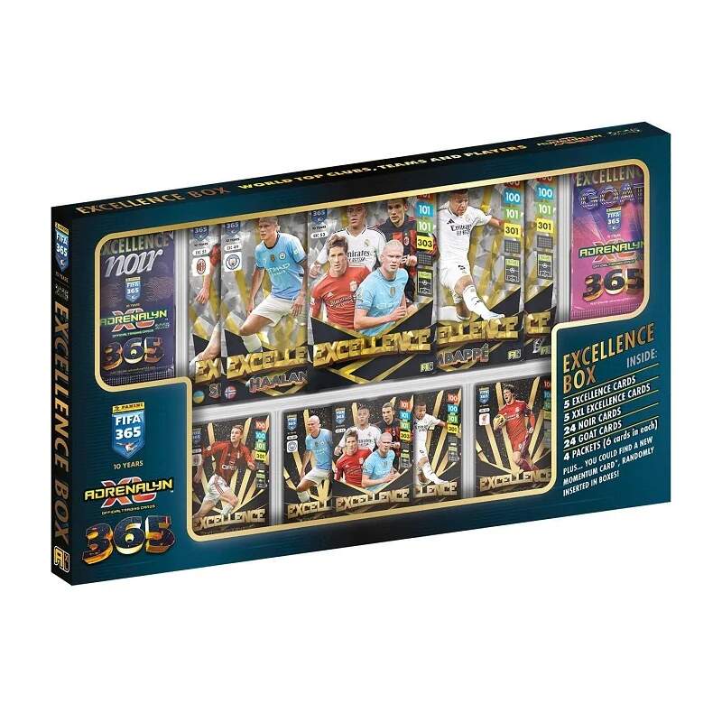 Fotbalové karty Panini FIFA 365 Adrenalyn XL 2024-25 Excellence Box
