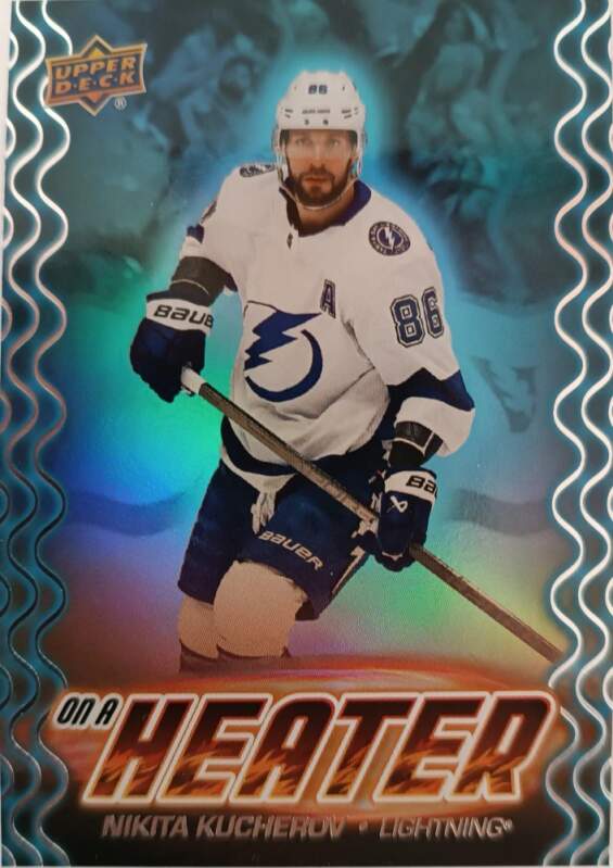 Insertní karta Nikita Kucherov 24-25 Series 2 On a Heater Upper Deck