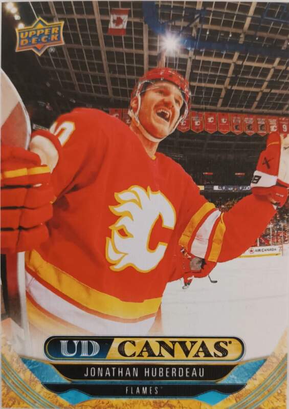 Insertní karta Jonathan Huberdeau 24-25 Series 2 UD Canvas Upper Deck