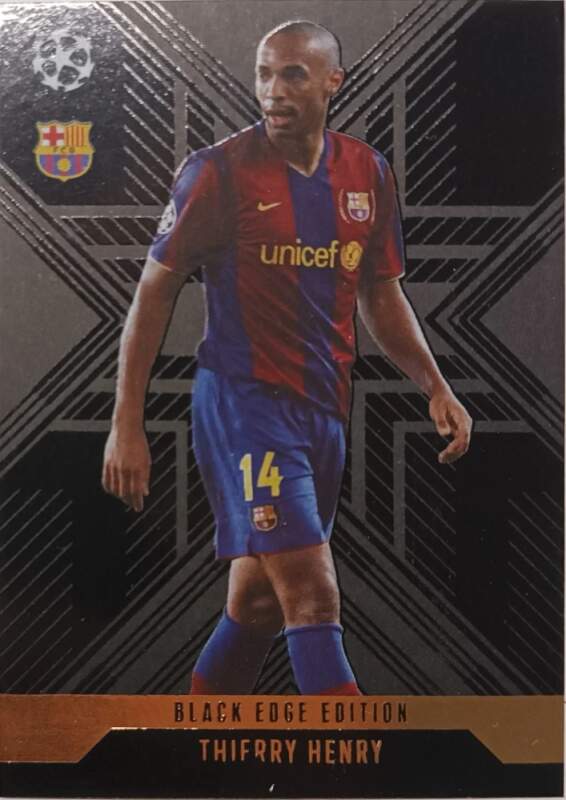 Black Edge Edition Thierry Henry 2024-25 Topps Match Attax UEFA Club Competition