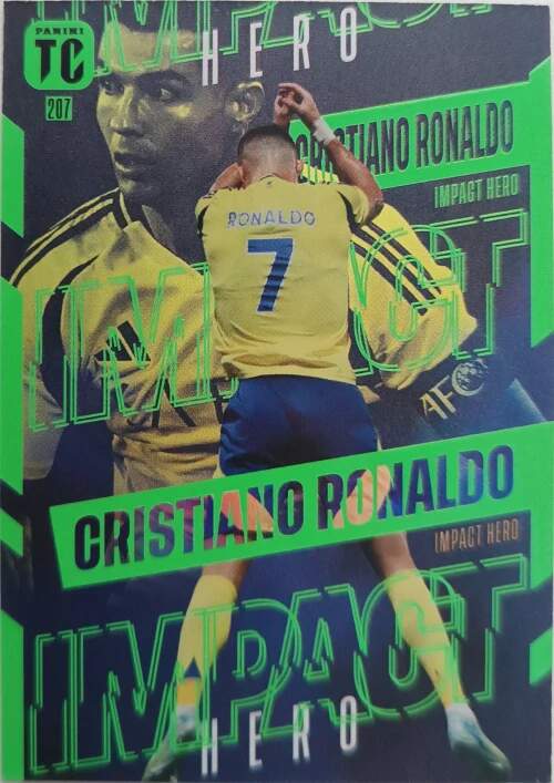 Impact Hero Christiano Ronaldo 2025 Panini Top Class
