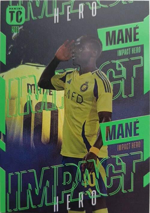 Impact Hero Sadio Mané 2025 Panini Top Class