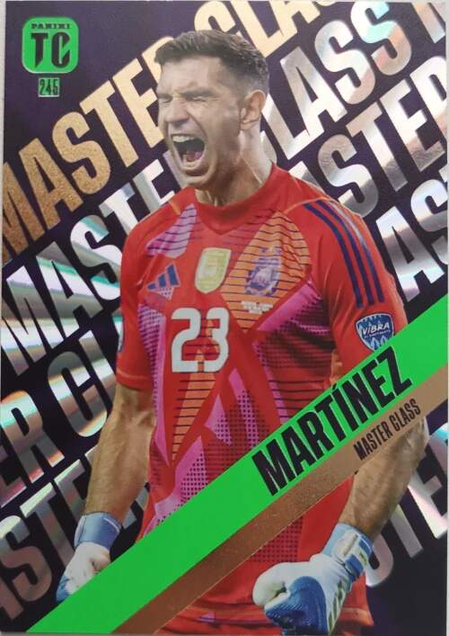Master Class Emiliano Martínez 2025 Panini Top Class