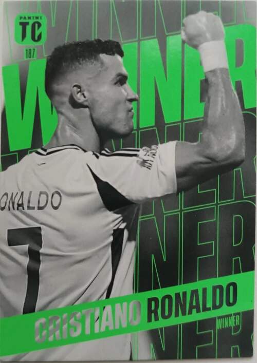 Winner Christiano Ronaldo 2025 Panini Top Class