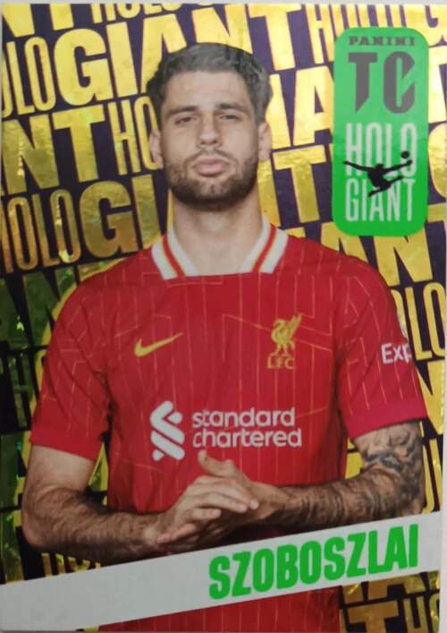 Holo Giant Dominik Szoboszlai 2025 Panini Top Class