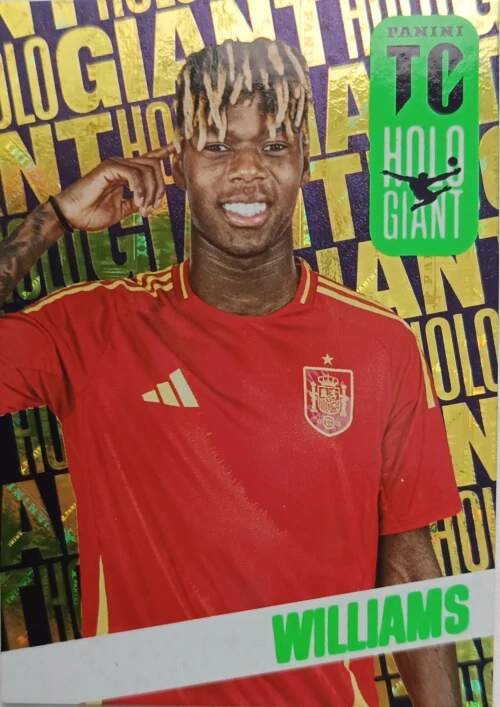 Holo Giant Nico Williams 2025 Panini Top Class