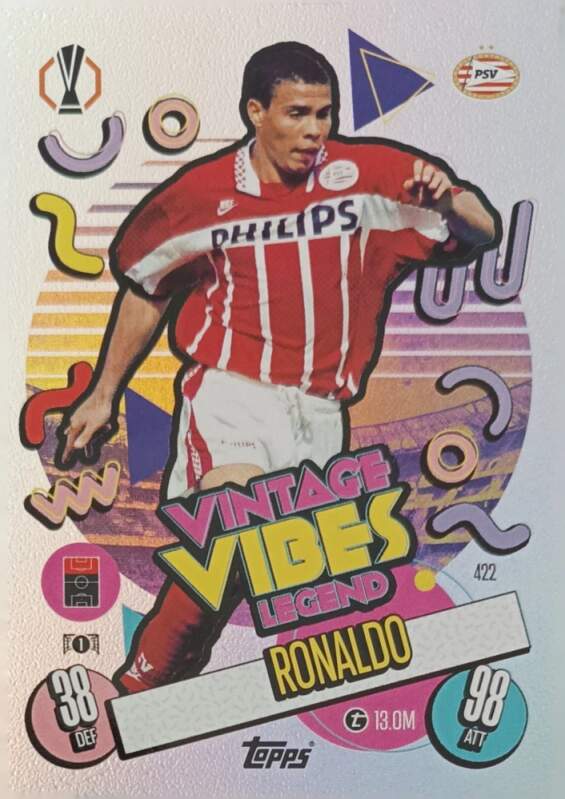 Vintage Vibes Legend Ronaldo 2024-25 Topps Match Attax