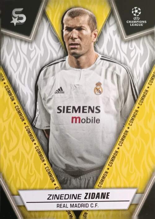Superstars Common Zidane 2023-24 Topps Match Attax