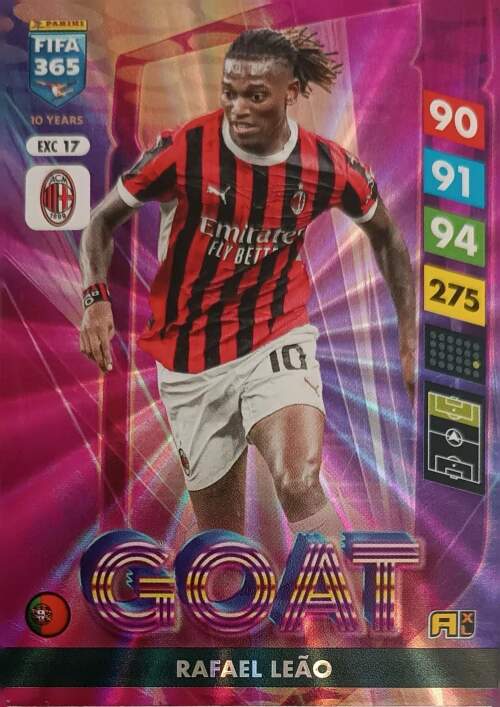 Goat Rafael Leao 2025 Panini FIFA 365 Adrenalyn XL