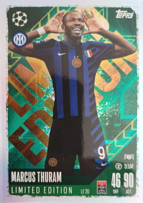 Limited Edition Marcus Thuram 2024-25 Topps Match Attax